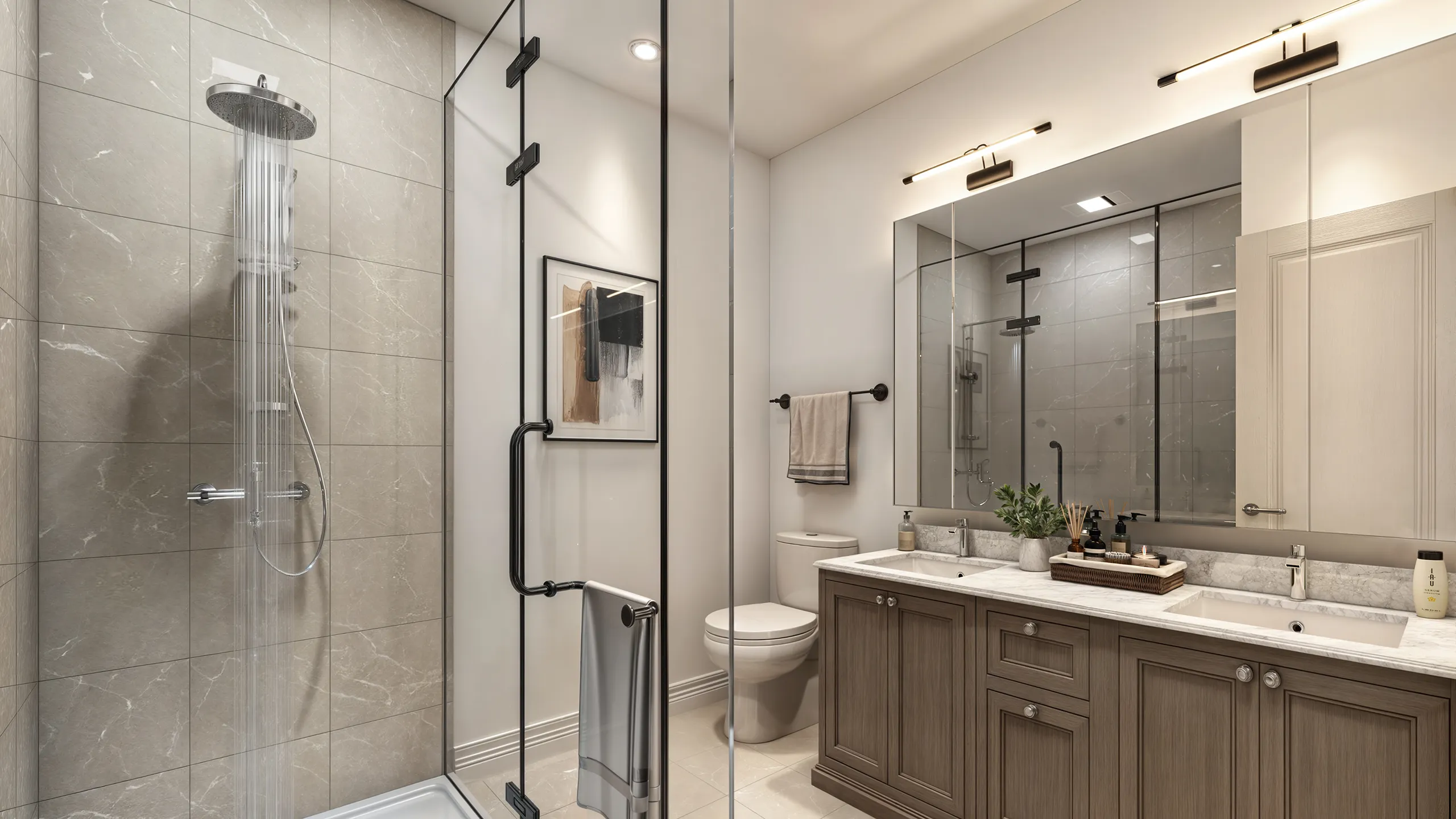 Refined residence interior